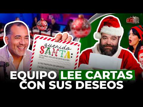 QUERIDO SANTA: EQUIPO LEE CARTAS CON SUS DESEOS Y SANTA SE SALE DEL GRUPO