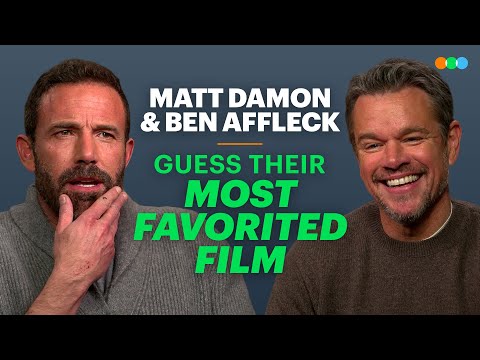 Matt Damon and Ben Affleck Guess Their Film with the Most Letterboxd Fans (The Rip)
