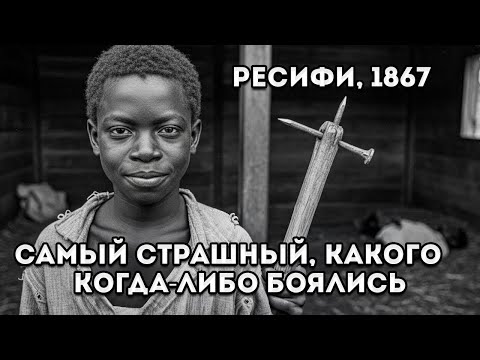 (Ресифи, 1867) Самый Страшный Раб-Мальчик Который Когда Либо Существовал/ Он Уничтожил 19 Человек