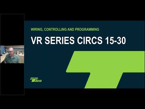 VR Circulators  Controls and Programming Part 2 – 1 PDH