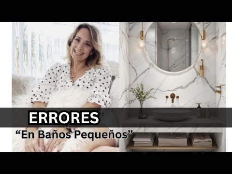 Errores que cometemos en baños pequeños y cuestan dinero.
