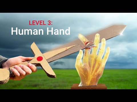 I Made a Cardboard Sword that Cuts Through Anything