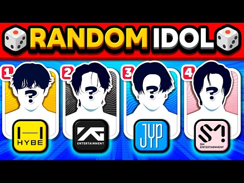 🎲 Pick 1 Company, Get 1 Random Idol! 🧒🏻👩🏻‍🦰  ANSWER - KPOP QUIZ ✨