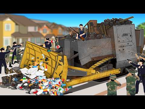 The Man Who DESTROYED A Town With A Homemade Tank