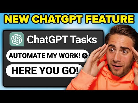 11 UNBELIEVABLE Use Cases For ChatGPT’s NEW Tasks Feature 🤯 (FREE ChatGPT Course)