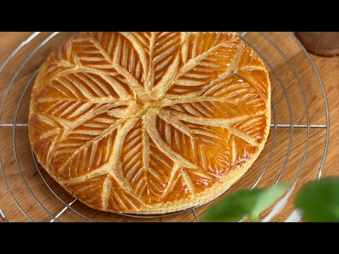 Homemade galette des rois from scratch