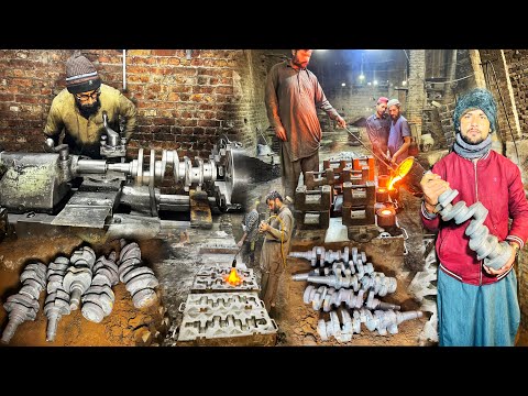 How to make a Tractor Engine Crankshaft by Easy method.