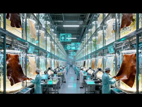 Inside the Synthetic Leather Factory: The Future of Luxury Materials (FULL PROCESS)