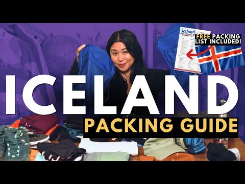 HOW TO PACK FOR ICELAND (IN ALL SEASONS) | Free Packing List + Foolproof System and Tips!