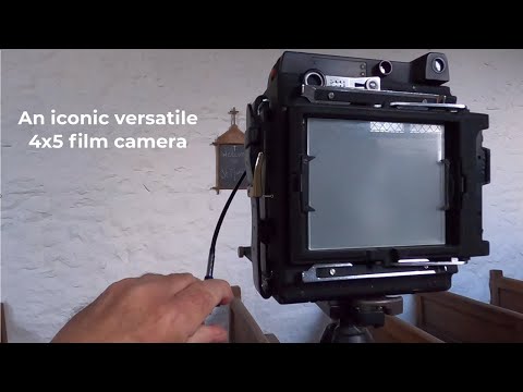 Unboxing  an iconic 4x5 camera and photo shoot