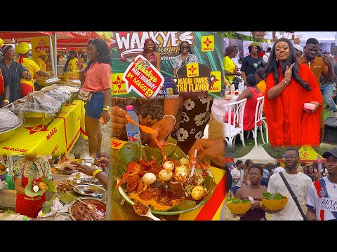Jackie Appiah Surprises Fans as Beautiful Lady Storms Ghana’s Biggest Waakye & Jollof Food Festival