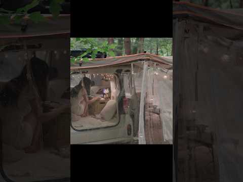 ☔️비오는날 레이 화실에서 비오는풍경을 그린다면?🎨