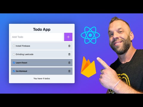 React Todo App With Firebase v9 / CRUD Functionality