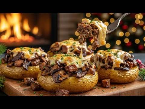 🎄Neujahrs-Kartoffelkörbchen! In nur 30 Minuten fertig! Einfach und lecker!🎄