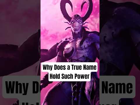 Why Does a True Name Hold Such Power #warhammer40k