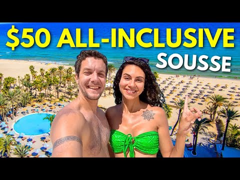 TUNISIA 🇹🇳 The Cheapest All Inclusive We Have Ever Stayed! SOUSSE