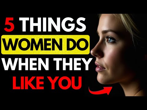 5 Secret Signs She’s Into You (Most Men Never Notice!) | Female Psychology | Stoicism