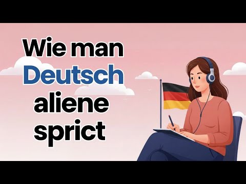 Wie man alleine Deutsch spricht | Deutsch Podcast | Deutsch Hören | Sprich mit mir #12