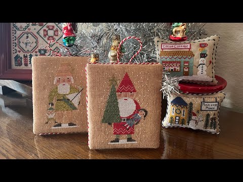 FlossTube #66: Christmas Progress and Trim Tips