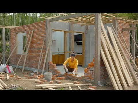 Talented Woman Built her Dream Villa with Modern Kitchen from Scratch | by @Bàn Thị Diết