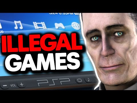 Playing Illegal PSP Games