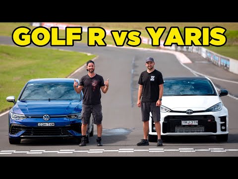 MK8 Golf R vs GR Yaris - "Well, that was unexpected!"