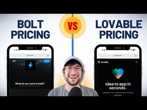 Bolt vs Lovable pricing explained | How much do AI app builders cost?