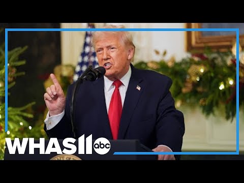 President offers few policy initiatives but promises nation would be stronger next year in speech