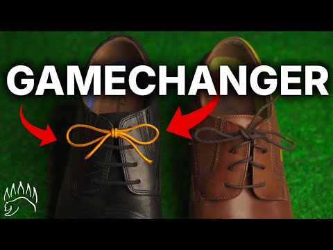 The World's BEST Shoelace Knot!  ...[The Berluti Knot]