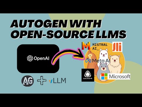How to Use Open Source LLMs in AutoGen Powered by vLLM