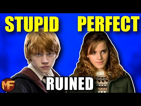 The Harry Potter Films Making Hermione Perfect & Ron Suck For 15 Minutes