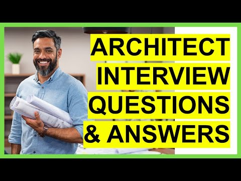 ARCHITECT Interview Questions And Answers! (How To PASS an Architecture Interview)
