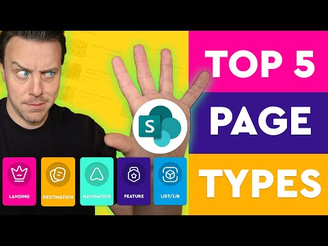 My Top 5 Secret SharePoint Online Intranet Site Page Types (Intranet demo!)