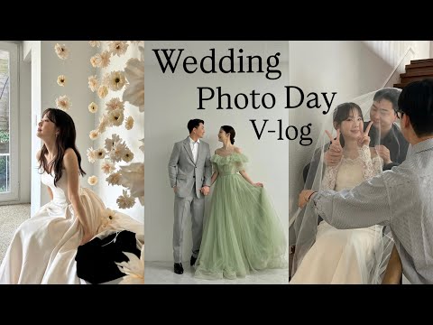[Vlog] Wedding photo shoot vlog💍 with supplies l Tips for enjoying 6 hours of filming l Mimoa Stu...