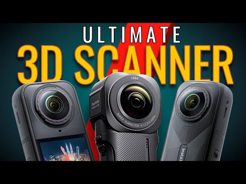 Ultimate 3D Scanner - Scanning with three Insta360 Cameras.