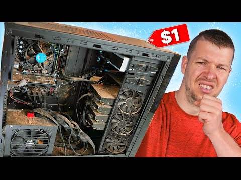 Buying a BROKEN $1 Gaming PC on Facebook Marketplace