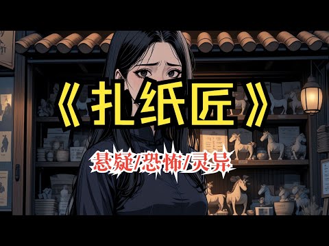 【完結文】我家紙紮鋪只做陰陽兩界的生意，直到有人拿著血案照片，要我照著她做一個紙人……一口氣看完【紮紙匠】#恐怖故事 #二次元 #睡前故事 #懸疑動畫 #一口氣看完系列#民間故事 #