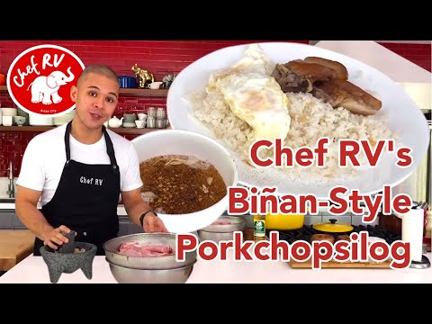 Biñan-style PorkchopSiLog