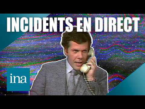 Quand tout dérape en direct à la télévision 📺 | INA Culte