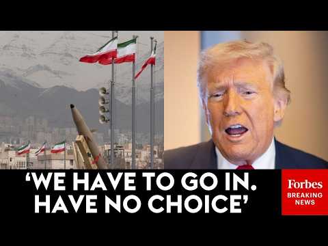 'They Were Going To Attack Us, 100%': Trump Lays Out Why U.S. Had To Strike Iran So Quickly
