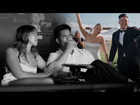 Couple CRIES Watching Their Wedding Film