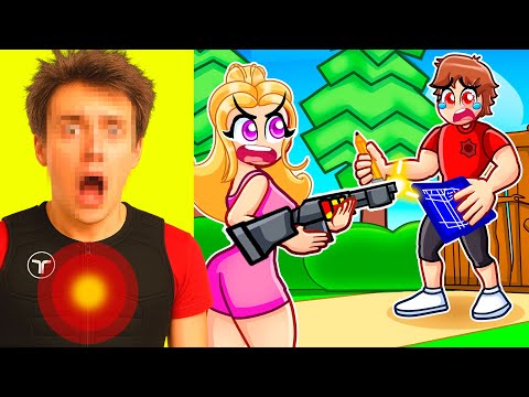 Fortnite But We Have IRL HAPTIC Suits...