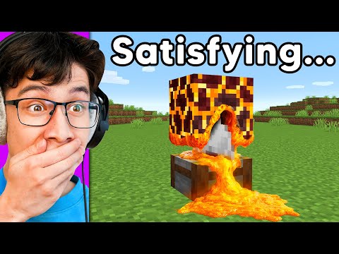 This Minecraft Video Will Satisfy You Forever...