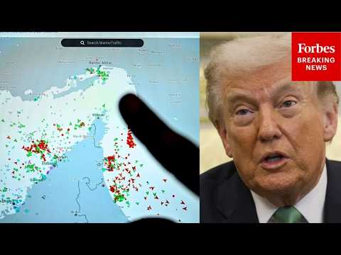 Trump Tells Reporters That Iran Is Allowing '20 Boats Of Oil' Through Strait Of Hormuz