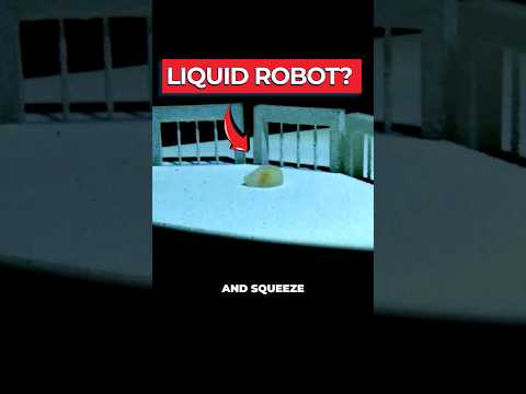 Scientists Create Shapeshifting Liquid Robots