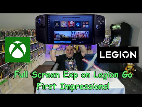 Xbox Full Screen Experience on Legion Go & First Impressions!