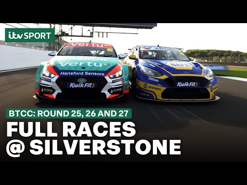 FULL RACES: BTCC Round 25, 26 and 27 @ Silverstone 2025 | ITV Sport