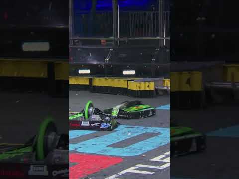 This robot took out a light!