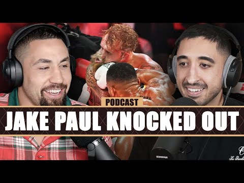 Rob Whittaker REACTS to Anthony Joshua KNOCKING OUT Jake Paul! | MMArcade Podcast (Episode 80)
