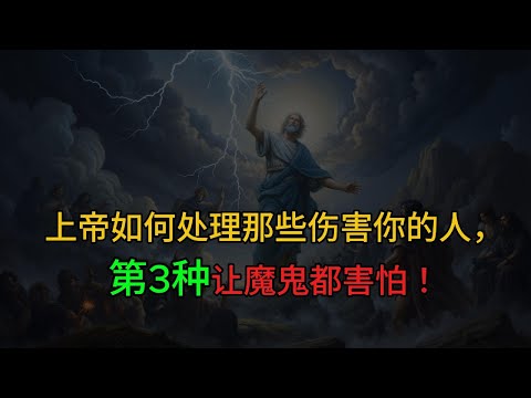 上帝如何处理那些伤害你的人，第3种让魔鬼都害怕！